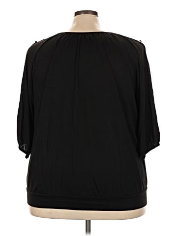 Faded Glory 3/4 Sleeve Blouse (view 2)