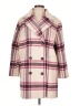 Ann Taylor Plaid Pink Coat Size Lg Petite - photo 1