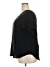 Ann Taylor 100% Polyester Black Short Sleeve Henley Size XXL - photo 5