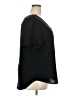 Ann Taylor 100% Polyester Black Short Sleeve Henley Size XXL - photo 4