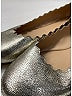 Chloé Metallic Silver Flats Size EU 37 - photo 7