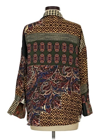 Zara Basic Long Sleeve Blouse (view 2)