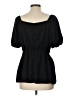 Shein Curve 100% Polyester Black Short Sleeve T-Shirt Size 12 Plus (0) - photo 2