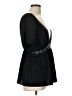 Shein Curve 100% Polyester Black Short Sleeve T-Shirt Size 12 Plus (0) - photo 4