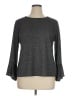 MICHAEL Michael Kors Gray Long Sleeve Top Size 1X - photo 1