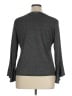 MICHAEL Michael Kors Gray Long Sleeve Top Size 1X - photo 2