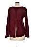 Say What? 100% Acrylic Burgundy Pullover Sweater Size M - photo 2