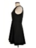 Aqua Solid Black Cocktail Dress Size M - photo 5