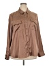 Equipment Brown Long Sleeve Blouse Size XXL - photo 1