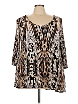 Willi Smith 3/4 Sleeve Blouse