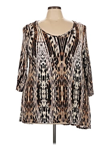 Willi Smith 3/4 Sleeve Blouse (view 1)