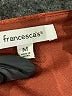 Francesca's 100% Polyester Orange Long Sleeve Blouse Size M - photo 7