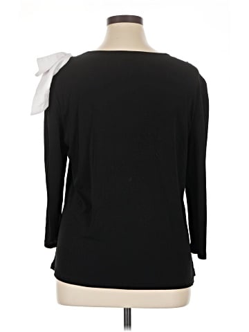 Adrienne Vittadini 3/4 Sleeve Top (view 2)