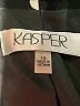Kasper Polka Dots Black Blazer Size 16 - photo 6