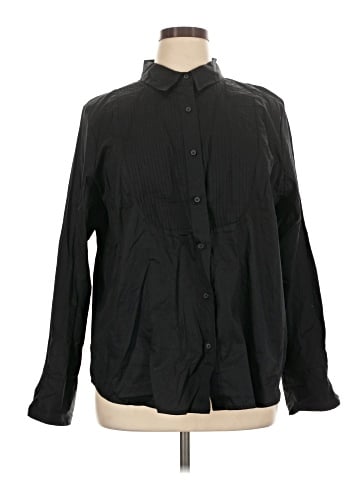 a.n.a. A New Approach Long Sleeve Blouse (view 1)