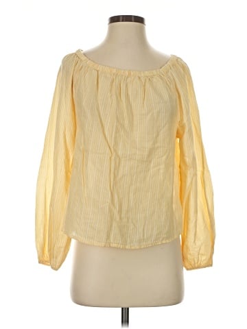a.n.a. A New Approach 3/4 Sleeve Blouse (view 1)
