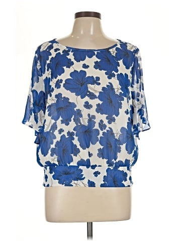 Ann Taylor Factory Short Sleeve Blouse (view 1)