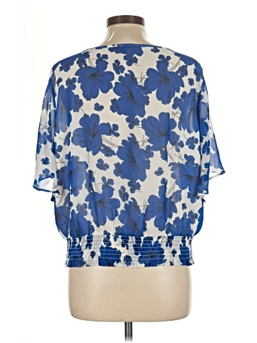 Ann Taylor Factory Short Sleeve Blouse (view 2)