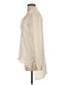 FRAME 100% Silk Ivory Long Sleeve Silk Top Size S - photo 5