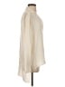 FRAME 100% Silk Ivory Long Sleeve Silk Top Size S - photo 4