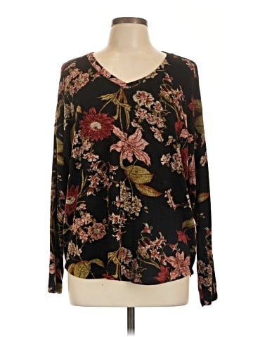 Well Worn Long Sleeve Blouse (view 1)