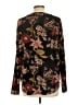 Well Worn Floral Black Long Sleeve Blouse Size L - photo 2