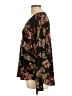 Well Worn Floral Black Long Sleeve Blouse Size L - photo 5