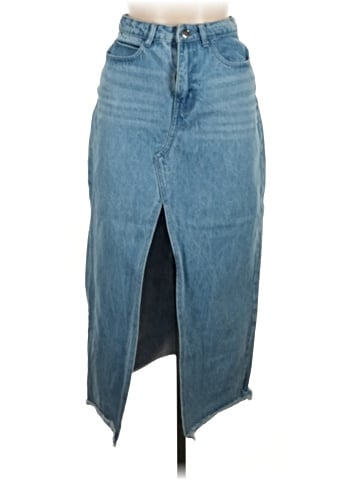 Daisy Street Denim Skirt (view 1)