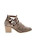 Qupid Gray Ankle Boots Size 9 - photo 1