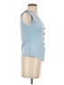 Zara Blue Sleeveless Blouse Size S - photo 4