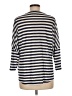 Monsoon 100% Linen Blue 3/4 Sleeve Top Size M - photo 2