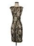 Cache Animal Print Gray Cocktail Dress Size XS - photo 1