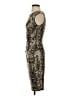 Cache Animal Print Gray Cocktail Dress Size XS - photo 5