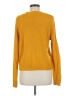 Divided by H&M Solid Yellow Pullover Sweater Size M - photo 2