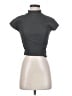Zara Gray Short Sleeve Top Size S - photo 1
