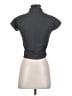 Zara Gray Short Sleeve Top Size S - photo 2