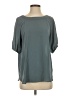 Ann Taylor LOFT Outlet 100% Polyester Gray 3/4 Sleeve Blouse Size S - photo 1
