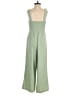 Shinestar Solid Green Jumpsuit Size XS - photo 2