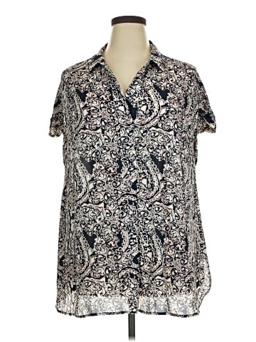 DR2 Short Sleeve Blouse (view 1)