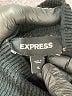 Express Color Block Black Turtleneck Sweater Size XL - photo 7