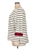 Coldwater Creek 100% Cotton Stripes Ivory Pullover Sweater Size 2X - photo 5