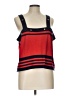 St. John Red Sleeveless Top Size L - photo 1