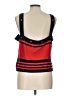 St. John Red Sleeveless Top Size L - photo 2