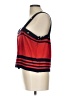 St. John Red Sleeveless Top Size L - photo 6