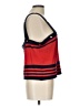 St. John Red Sleeveless Top Size L - photo 5