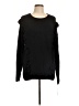 Trouve Black Pullover Sweater Size L - photo 1