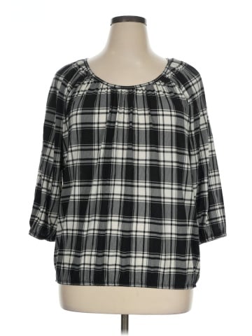 MICHAEL Michael Kors 3/4 Sleeve Blouse (view 1)