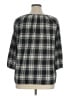 MICHAEL Michael Kors Black 3/4 Sleeve Blouse Size XL - photo 2