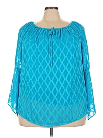 AGB 3/4 Sleeve Blouse (view 1)