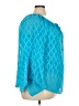 AGB Teal 3/4 Sleeve Blouse Size 3X - photo 4